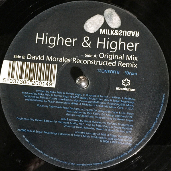 Higher & Higher